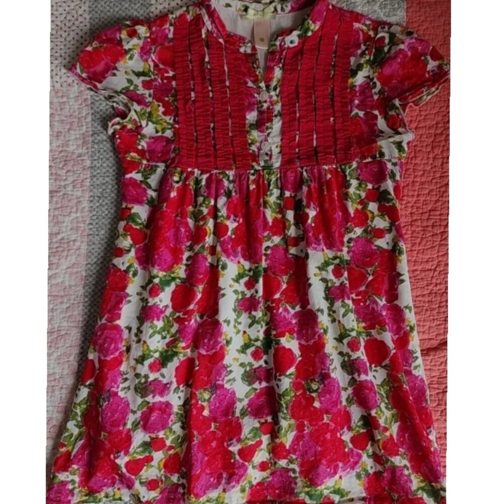 Girls cotton Shirt  size 8,  white cotton lining.